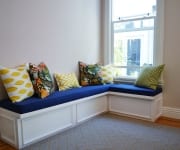 Custom window seat