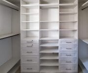 Built-in Closet offers plenty of storage
