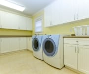 Laundry-room built-in cabinets