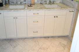 Custom bathroom vanity