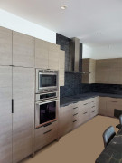 Kitchen cabinets