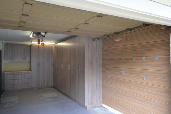Custom Cabinets in Garage