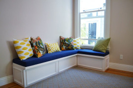Custom window seat