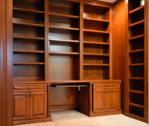 Home Office custom bookcases